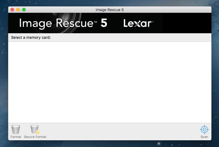Lexar Image Rescue 5 Mac Download
